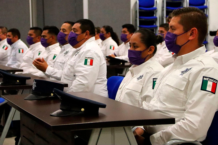 Concluye Policías diplomado en atención a la violencia de género