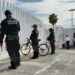 Policías Estatales blindan el Congreso de Tamaulipas
