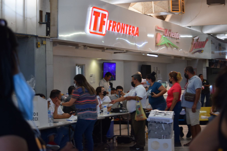 Se terminan boletas en la Central y se arma el caos