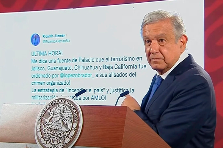 “Hay gobernabilidad”: AMLO tras disturbios en estados