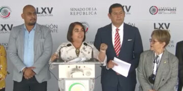 Denuncian en el Senado que PAN busca anular elección con mentiras