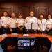 Firma convenio rector de la UAT con fundación UNIFRANZ