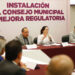 Fortalece NLD atención ciudadana con instalación del consejo de mejora regulatoria