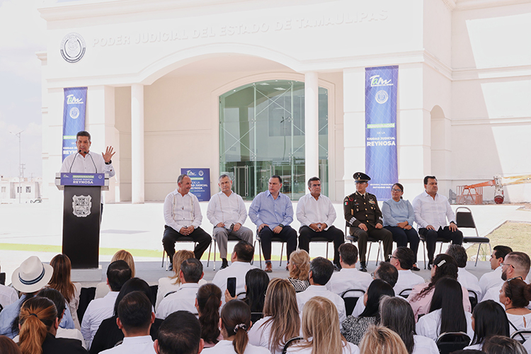 Gobernador pone en marcha la Ciudad Judicial en Reynosa.