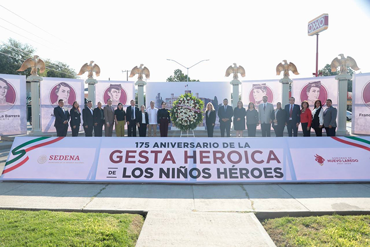 Conmemoran 175 aniversario de la Gesta Heroica de los Niños Héroes
