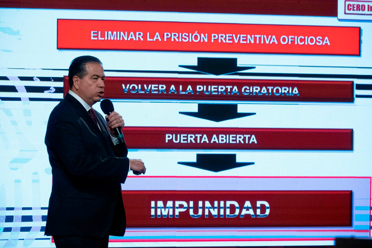 Eliminar PPO traería gran impunidad: Ricardo Mejía