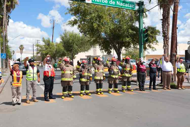 Construye Nuevo Laredo 23 mil metros lineales de banquetas