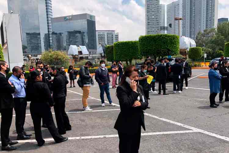 Tercer temblor en 19 de septiembre