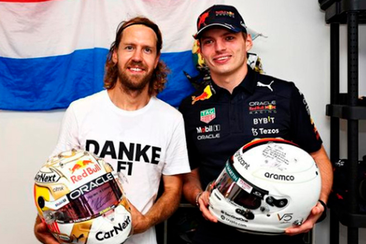 Vettel es más racional que Verstappen, según Horner