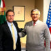 Américo y Embajador de México en EU pactan traer inversiones a Tamaulipas