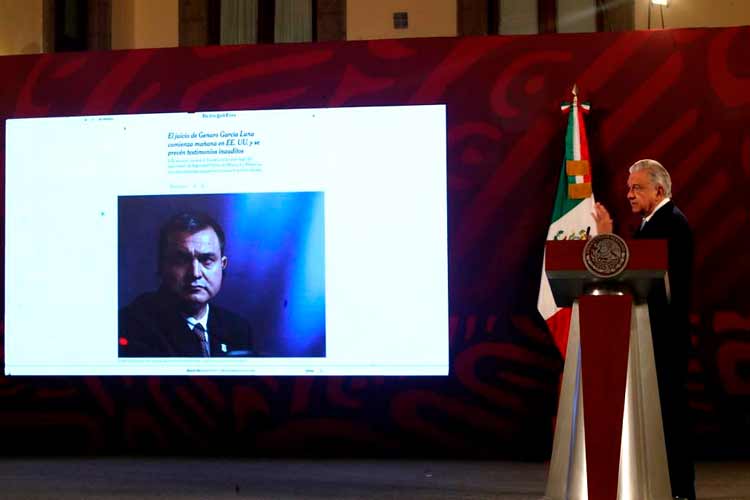 Con juicio de García Luna surgirá información sobre sobornos: AMLO
