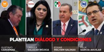 Morena ofrece diálogo; PRI y PAN, desafían