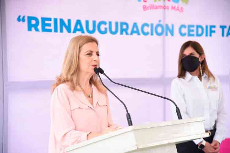Reinauguran Chucho Nader y Aída Feres Centro CEDIF de la colonia Tancol