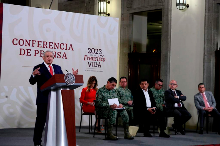 Grupo reaccionario convocó a la marcha de ayer: AMLO