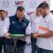Entrega el Rector equipo de RCP a Brigada de Primeros Auxilios de la Preparatoria Mante