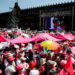Grupo reaccionario convocó a la marcha de ayer: AMLO