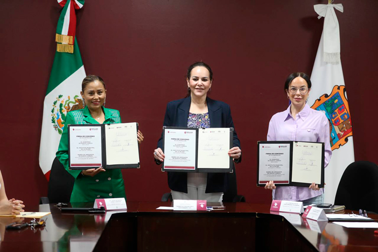 Firman convenio para activar programas para neolaredenses