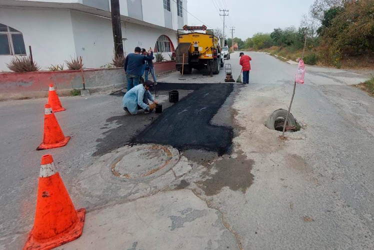 Mejora municipio 23 mil mt2 de calles en Victoria