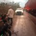 Guardia Estatal auxilia a niña lesionada en accidente de motocicleta