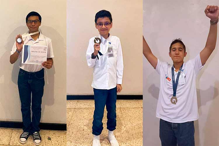 Logran estudiantes de Tamaulipas gran cosecha de medallas en Olimpiada Nacional de Matemáticas