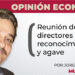 Opinión Económica / Reunión de directores UAT, reconocimientos y agave