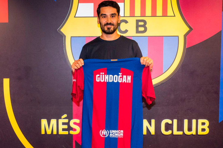 Ilkay Gündogan desea ayudar al Barcelona a luchar por la Champions
