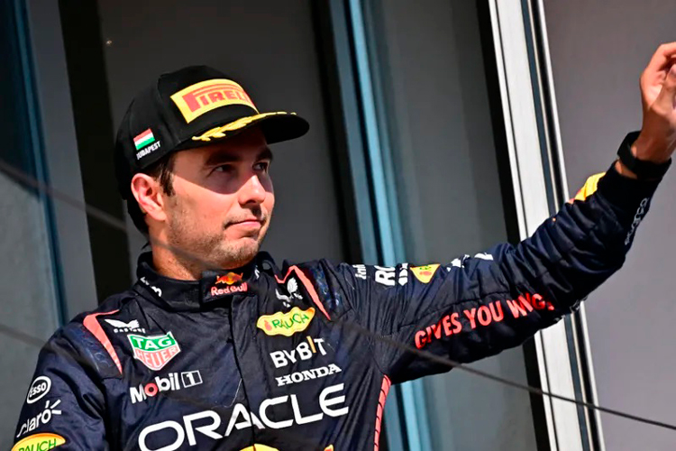 ‘Checo’ Pérez remonta y sube al podio en Hungría; Verstappen vuelve a triunfar