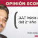 Opinión Económica / UAT inicia ajustes del 2° año