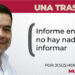 Informe en el que no hay nada que informar