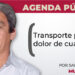 Transporte público, dolor de cuarta