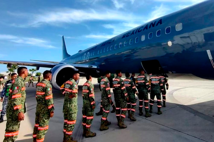 'Norma' hace movilizar a 20 mil elementos del Ejército y Marina en ...