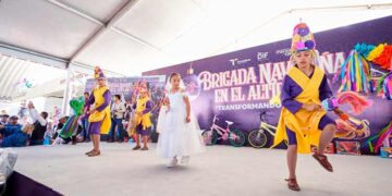 Benefician Gobierno del Estado y DIF Tamaulipas a más de 4 mil personas con brigada navideña en el altiplano