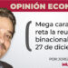 Mega caravana reta la reunión binacional del 27 de diciembre