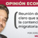 Reunión dejo en claro que seguirá la contención migratoria