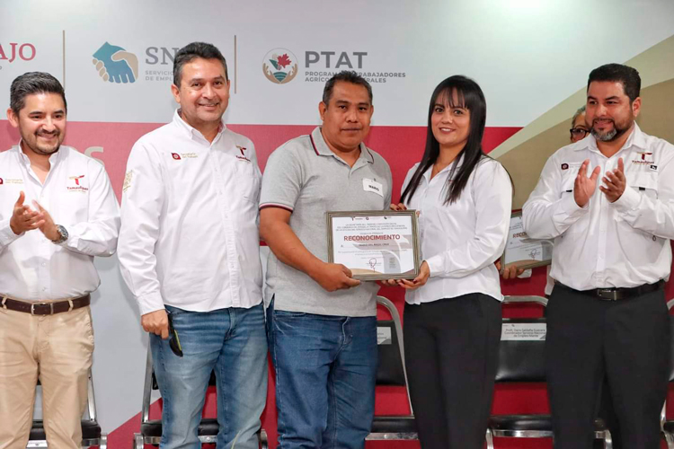 Recibe Secretaría del Trabajo a tamaulipecos que laboraron en Estados Unidos y Canadá