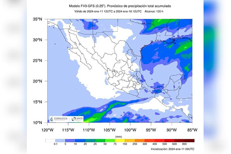 Alerta PCyB de Reynosa por frente frío número 27