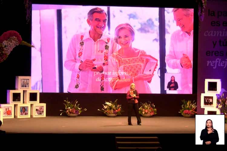 La Transformación a logrado la paz: María de Villarreal