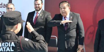 A sus 19 años, Giselth Robledo logra primer lugar en Curso de Formación Inicial de la Guardia Estatal