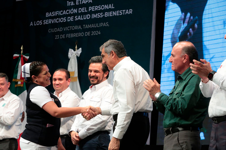 Basifica Tamaulipas a 915 trabajadores del sector salud