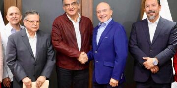 Inauguran alcalde y autoridades federales otro Banco de Bienestar