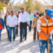 Supervisó Carlos Peña Ortiz nueva pavimentación hidráulica en Ampliación La Presa