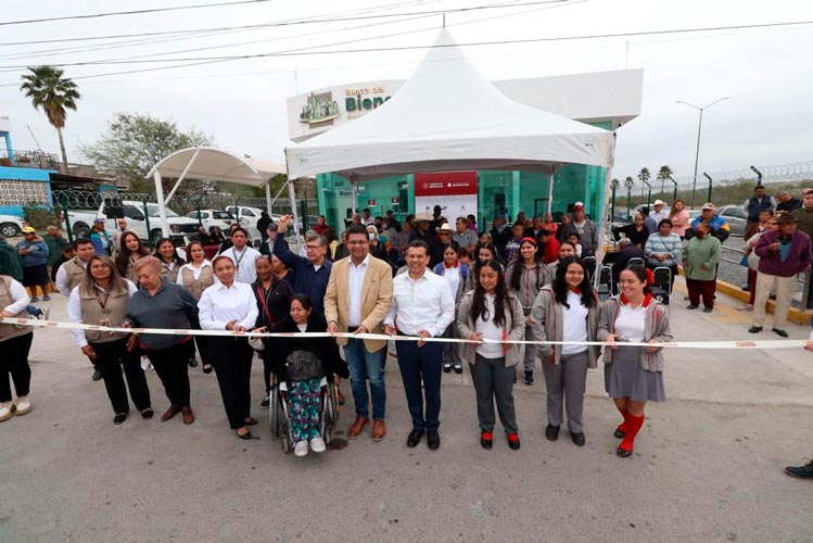 Inauguran alcalde y autoridades federales otro Banco de Bienestar