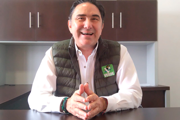 Presiona el Verde para llegar al Senado con Geño