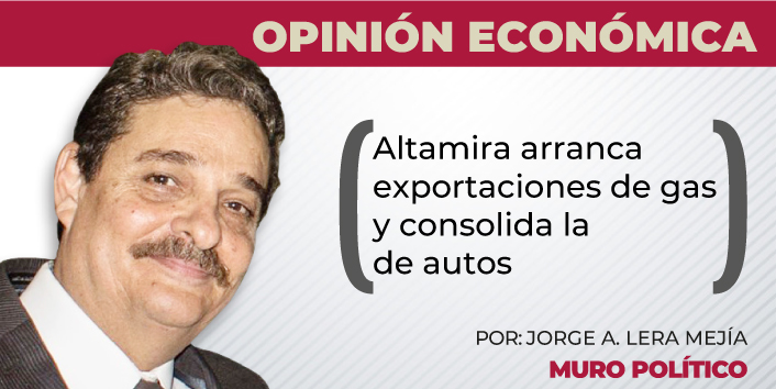 Altamira arranca exportaciones de gas y consolida la de autos