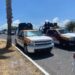 Manifestación de automovilistas en San Fernando