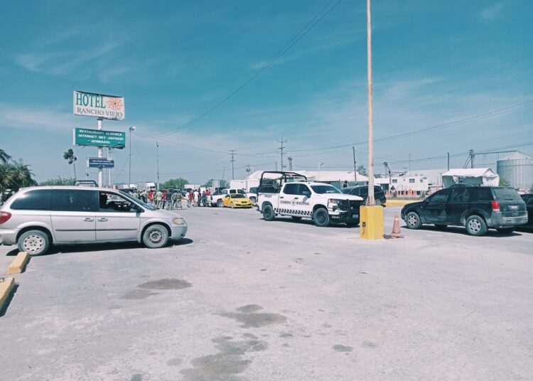 Manifestación de automovilistas en San Fernando