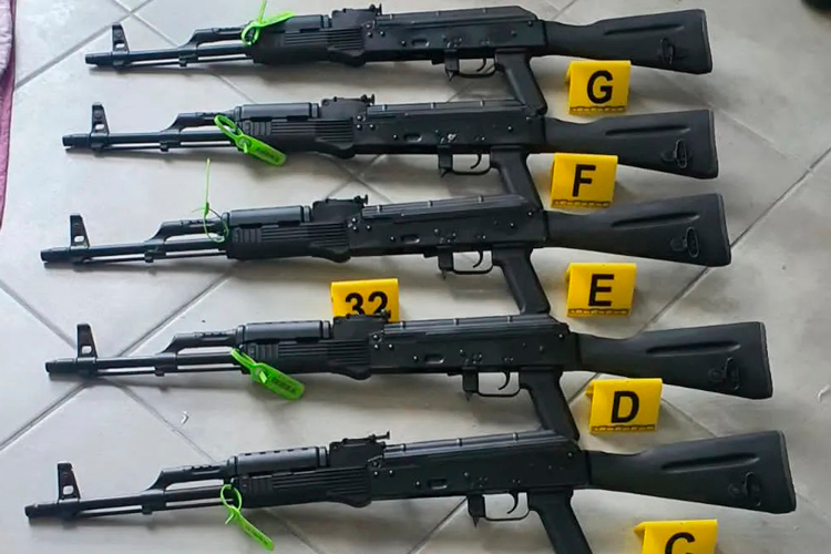 En cinco años han decomisado 32 mil 439 armas