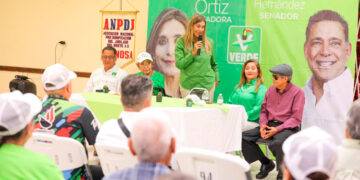 Es Maki Ortiz la candidata de los pensionados, votarán por el Partido Verde