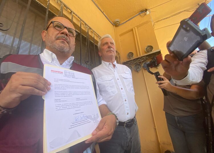 Morena registra a Zertuche a la alcaldía de Reynosa; sustituye a Makito