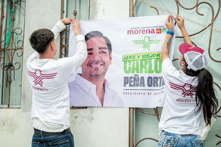 Carlos Peña Ortiz envía sus condolencias por asesinato de Noé Ramos